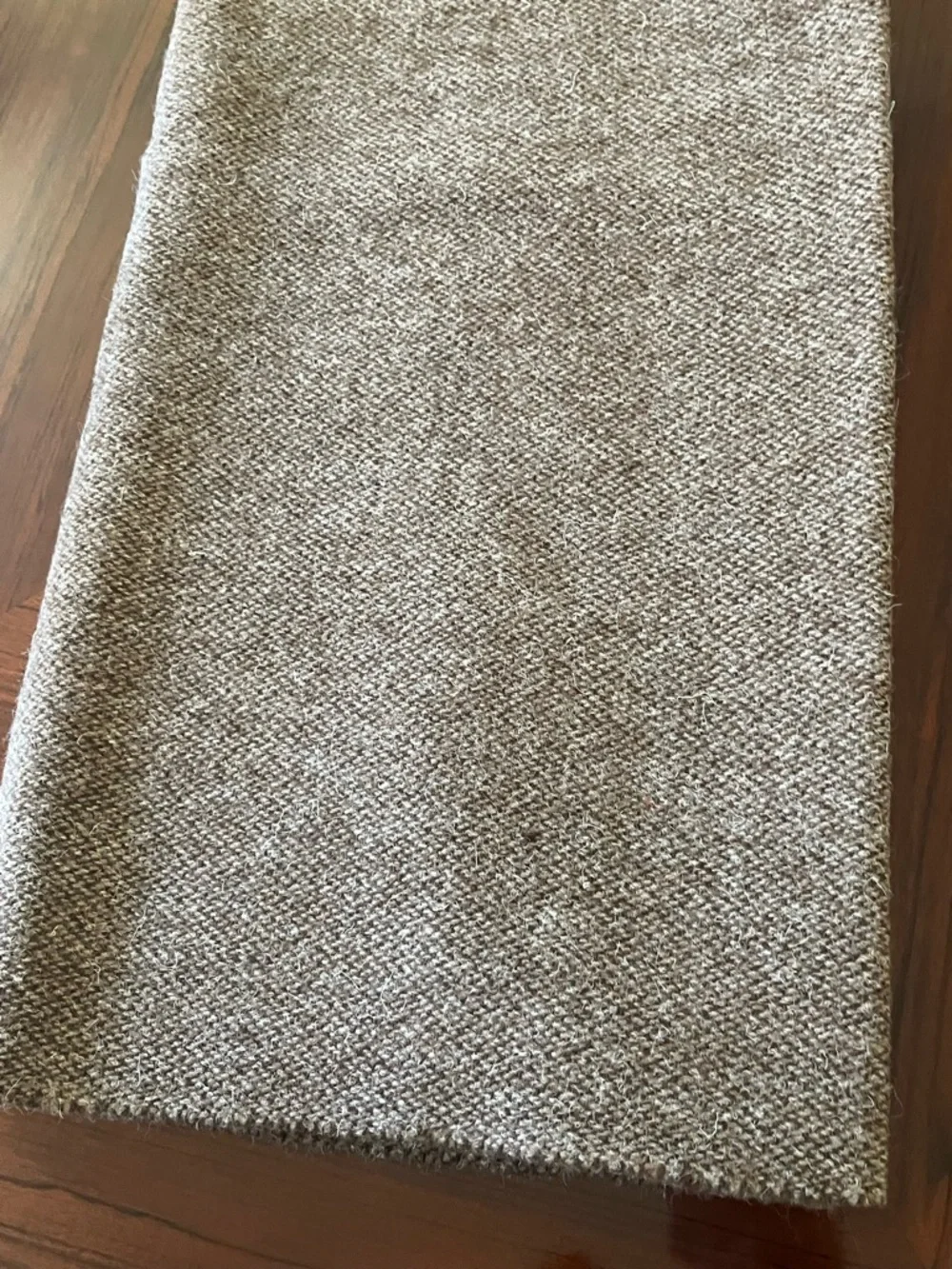 Designer Heavy Duty Textured Harris Tweed fabric- Neutral Taupe